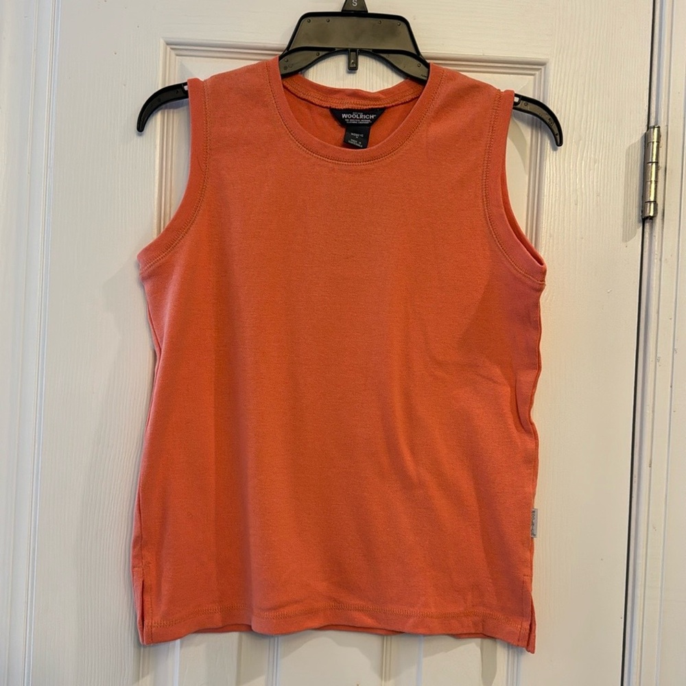 NWT orange muscle tank top